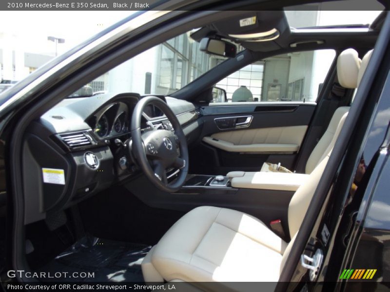 Black / Black 2010 Mercedes-Benz E 350 Sedan