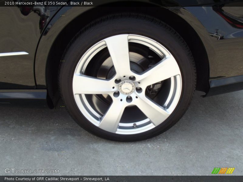 Black / Black 2010 Mercedes-Benz E 350 Sedan
