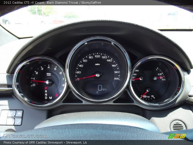  2012 CTS -V Coupe -V Coupe Gauges