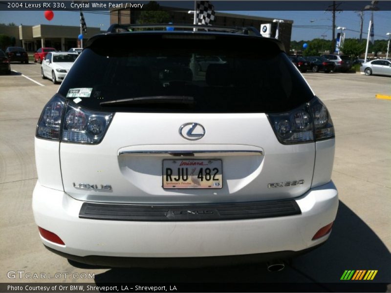 Crystal White Pearl / Ivory 2004 Lexus RX 330