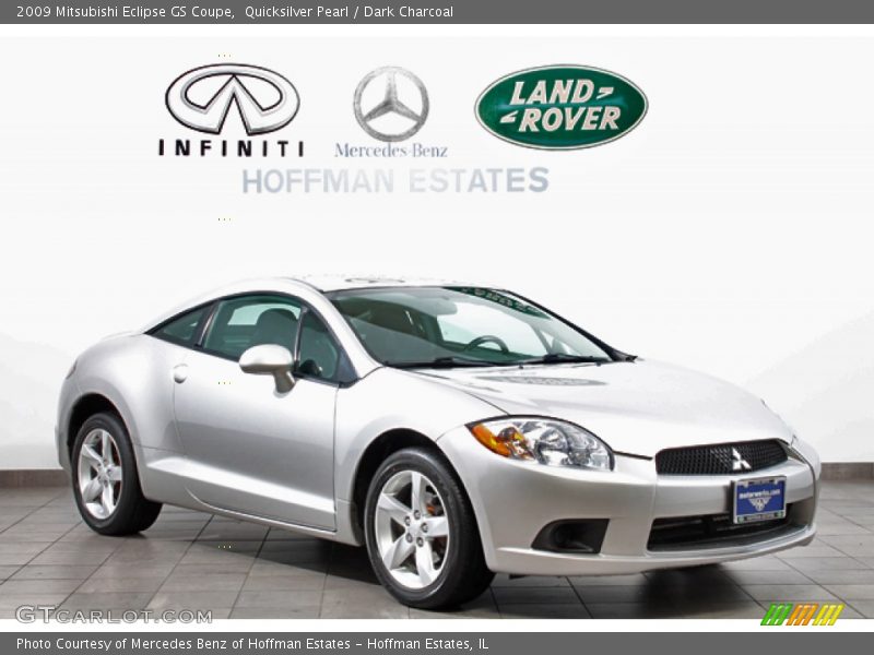 Quicksilver Pearl / Dark Charcoal 2009 Mitsubishi Eclipse GS Coupe