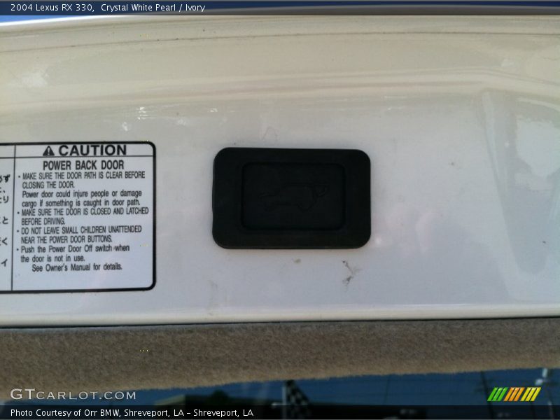 Crystal White Pearl / Ivory 2004 Lexus RX 330