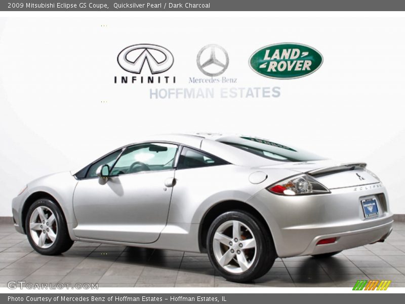 Quicksilver Pearl / Dark Charcoal 2009 Mitsubishi Eclipse GS Coupe