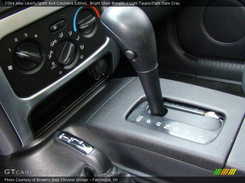 Bright Silver Metallic / Light Taupe/Dark Slate Gray 2004 Jeep Liberty Sport 4x4 Columbia Edition