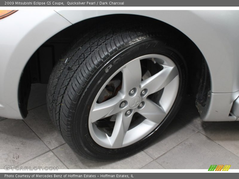 Quicksilver Pearl / Dark Charcoal 2009 Mitsubishi Eclipse GS Coupe