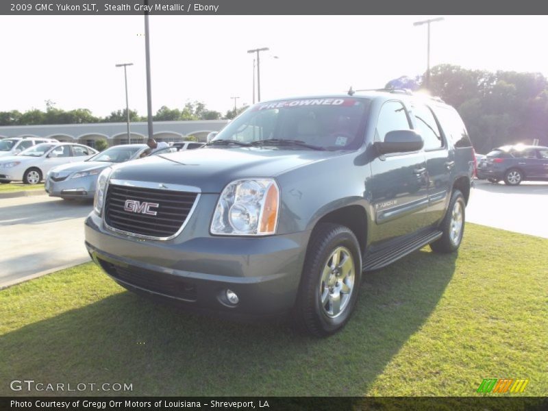 Stealth Gray Metallic / Ebony 2009 GMC Yukon SLT
