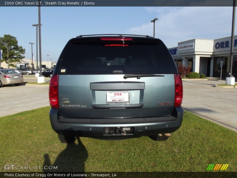 Stealth Gray Metallic / Ebony 2009 GMC Yukon SLT