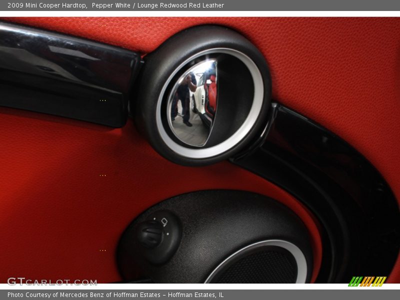 Pepper White / Lounge Redwood Red Leather 2009 Mini Cooper Hardtop