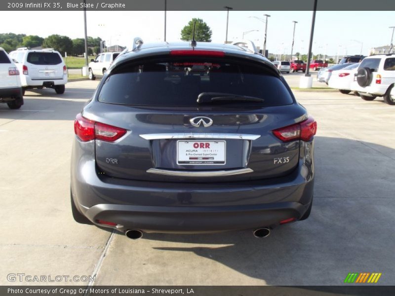 Blue Slate / Graphite 2009 Infiniti FX 35