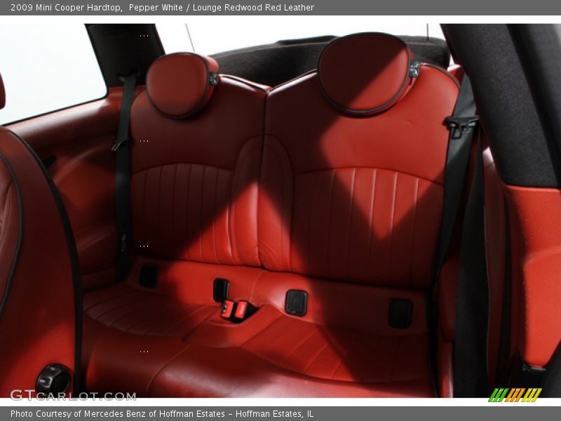 Pepper White / Lounge Redwood Red Leather 2009 Mini Cooper Hardtop