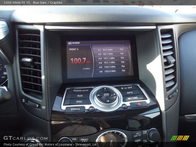 Blue Slate / Graphite 2009 Infiniti FX 35