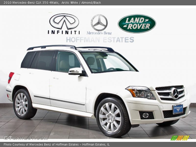 Arctic White / Almond/Black 2010 Mercedes-Benz GLK 350 4Matic