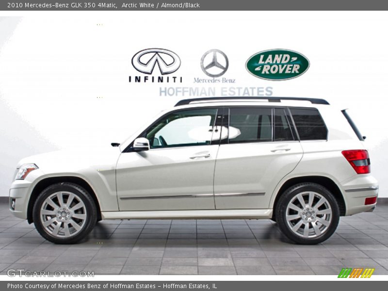 Arctic White / Almond/Black 2010 Mercedes-Benz GLK 350 4Matic