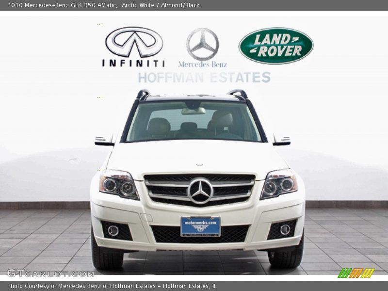 Arctic White / Almond/Black 2010 Mercedes-Benz GLK 350 4Matic