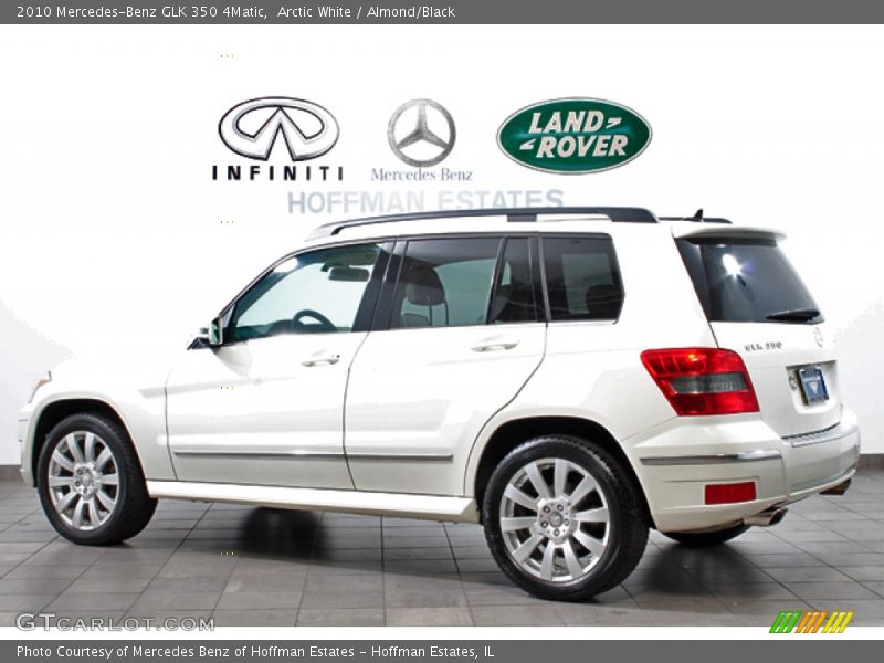 Arctic White / Almond/Black 2010 Mercedes-Benz GLK 350 4Matic