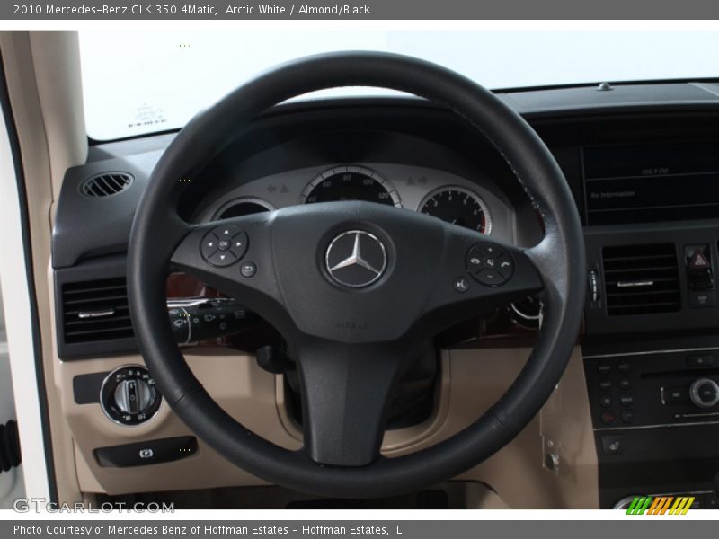 Arctic White / Almond/Black 2010 Mercedes-Benz GLK 350 4Matic
