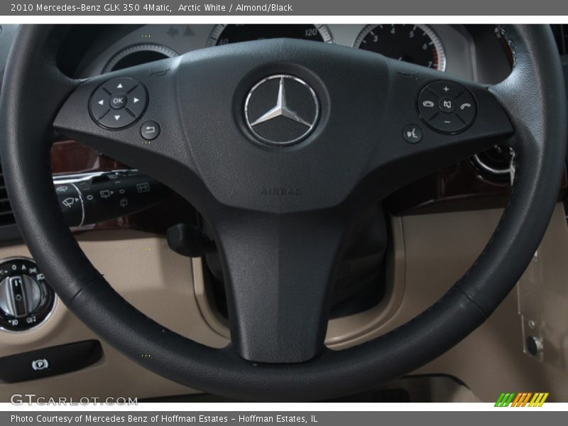Arctic White / Almond/Black 2010 Mercedes-Benz GLK 350 4Matic
