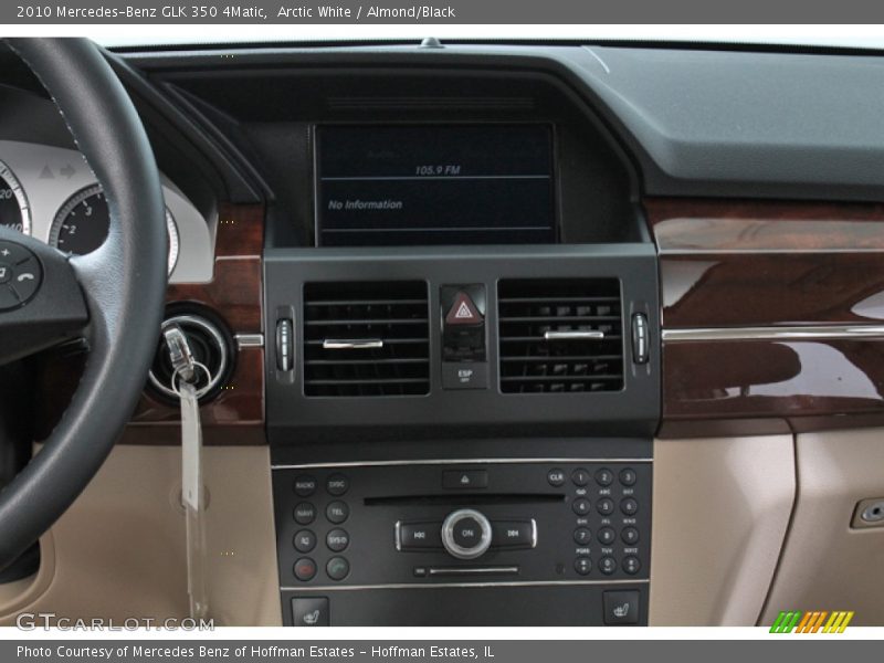 Arctic White / Almond/Black 2010 Mercedes-Benz GLK 350 4Matic