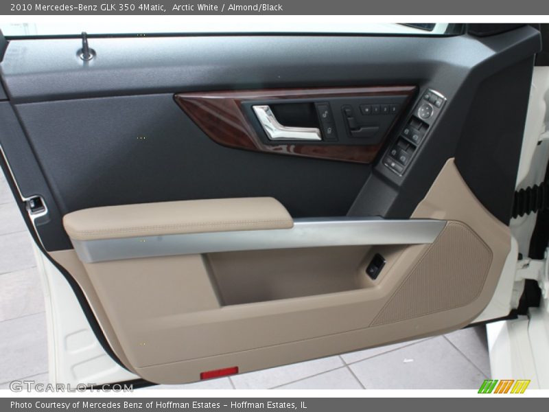 Arctic White / Almond/Black 2010 Mercedes-Benz GLK 350 4Matic