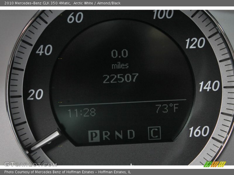 Arctic White / Almond/Black 2010 Mercedes-Benz GLK 350 4Matic