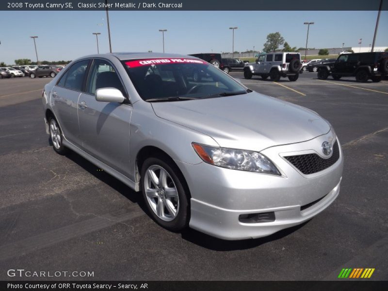 Classic Silver Metallic / Dark Charcoal 2008 Toyota Camry SE