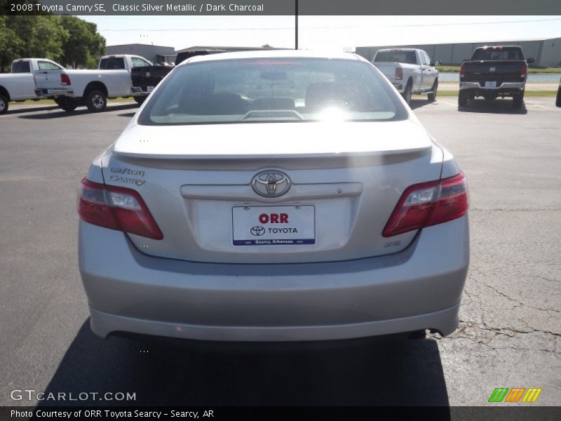 Classic Silver Metallic / Dark Charcoal 2008 Toyota Camry SE
