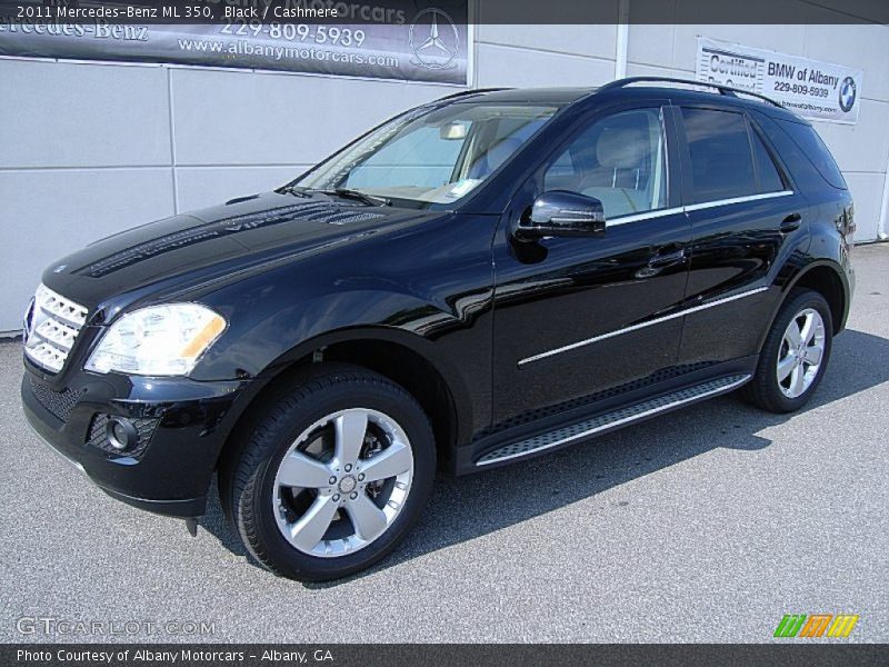Black / Cashmere 2011 Mercedes-Benz ML 350