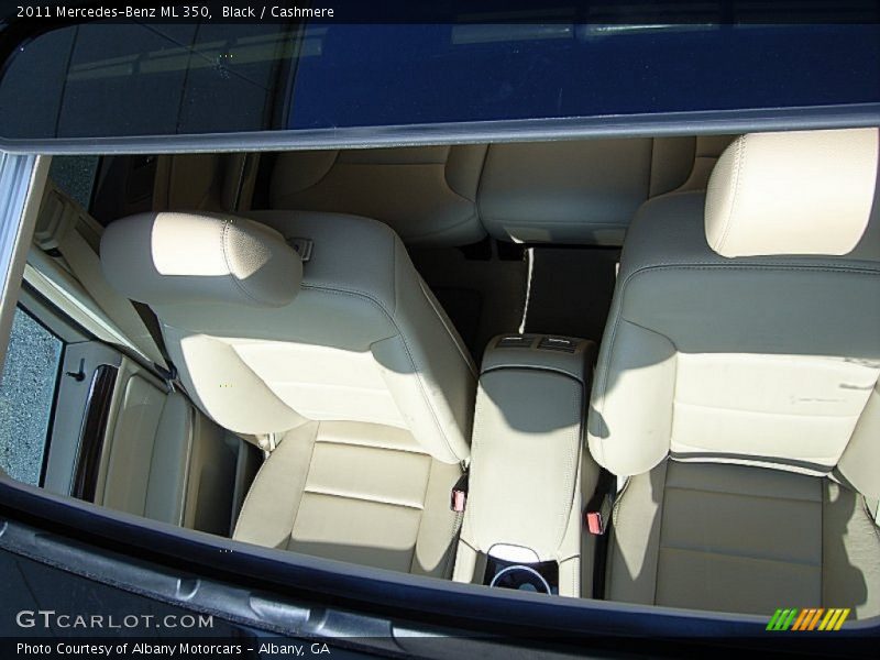 Black / Cashmere 2011 Mercedes-Benz ML 350