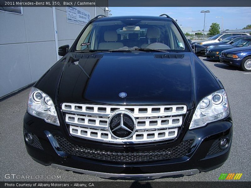 Black / Cashmere 2011 Mercedes-Benz ML 350