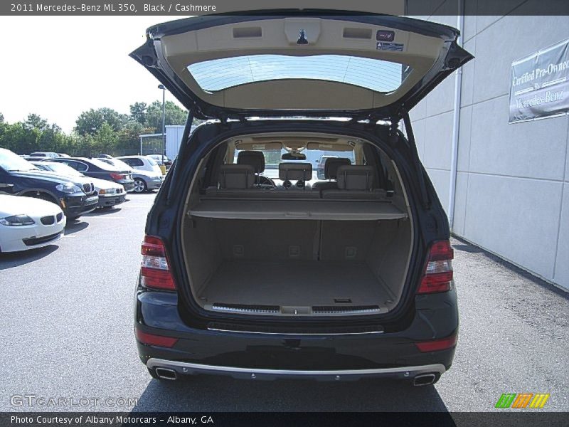 Black / Cashmere 2011 Mercedes-Benz ML 350