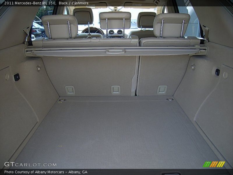 Black / Cashmere 2011 Mercedes-Benz ML 350