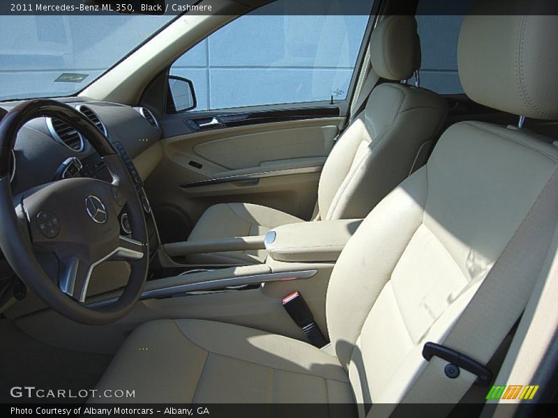 Black / Cashmere 2011 Mercedes-Benz ML 350