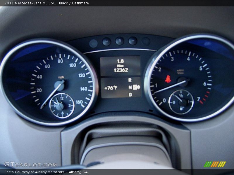 Black / Cashmere 2011 Mercedes-Benz ML 350
