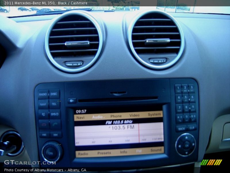 Black / Cashmere 2011 Mercedes-Benz ML 350