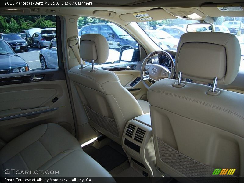Black / Cashmere 2011 Mercedes-Benz ML 350
