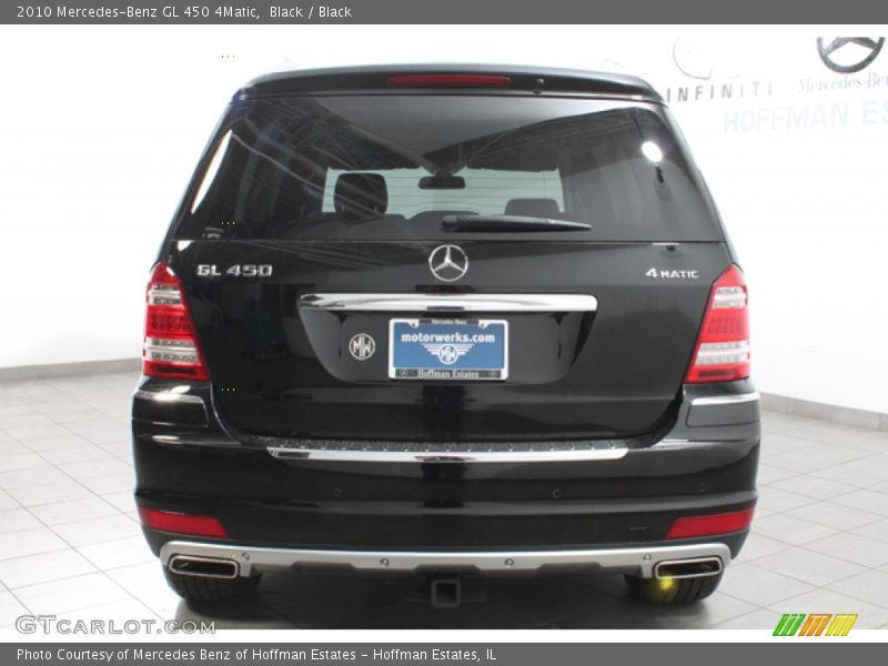 Black / Black 2010 Mercedes-Benz GL 450 4Matic