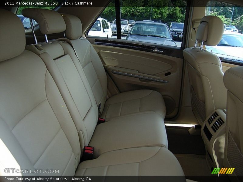 Black / Cashmere 2011 Mercedes-Benz ML 350
