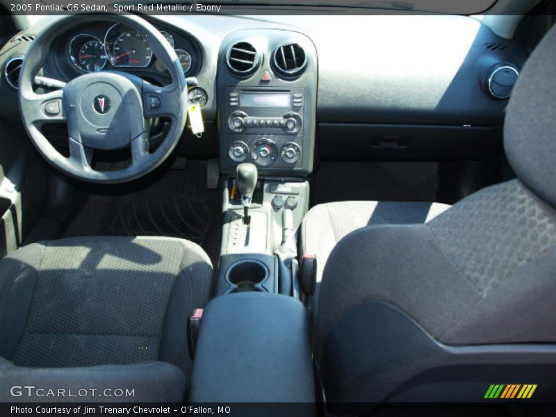 Sport Red Metallic / Ebony 2005 Pontiac G6 Sedan
