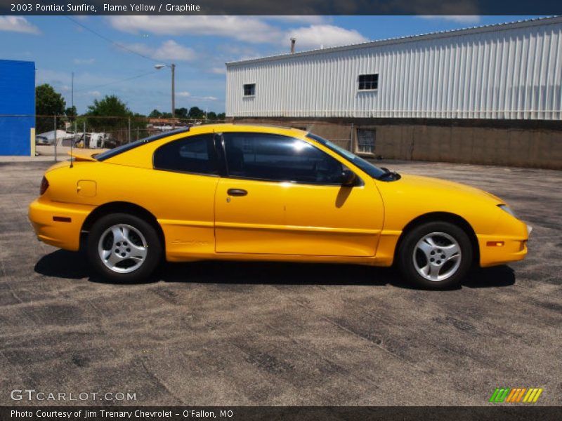 Flame Yellow / Graphite 2003 Pontiac Sunfire