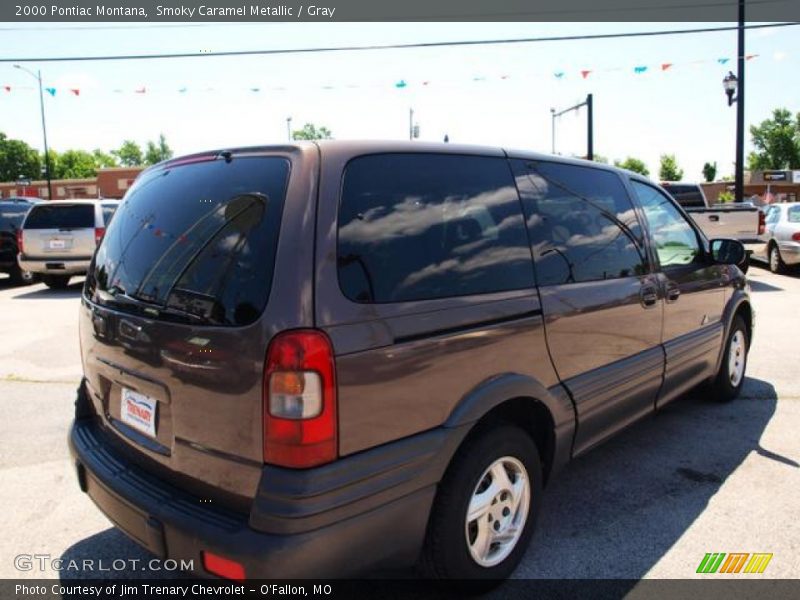 Smoky Caramel Metallic / Gray 2000 Pontiac Montana