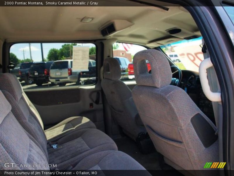 Smoky Caramel Metallic / Gray 2000 Pontiac Montana