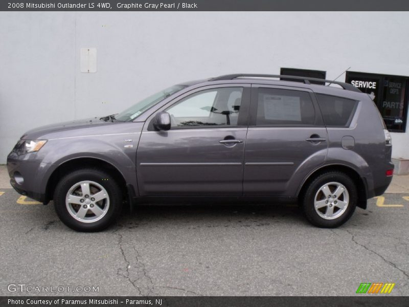  2008 Outlander LS 4WD Graphite Gray Pearl
