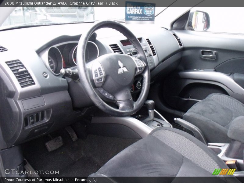 Black Interior - 2008 Outlander LS 4WD 