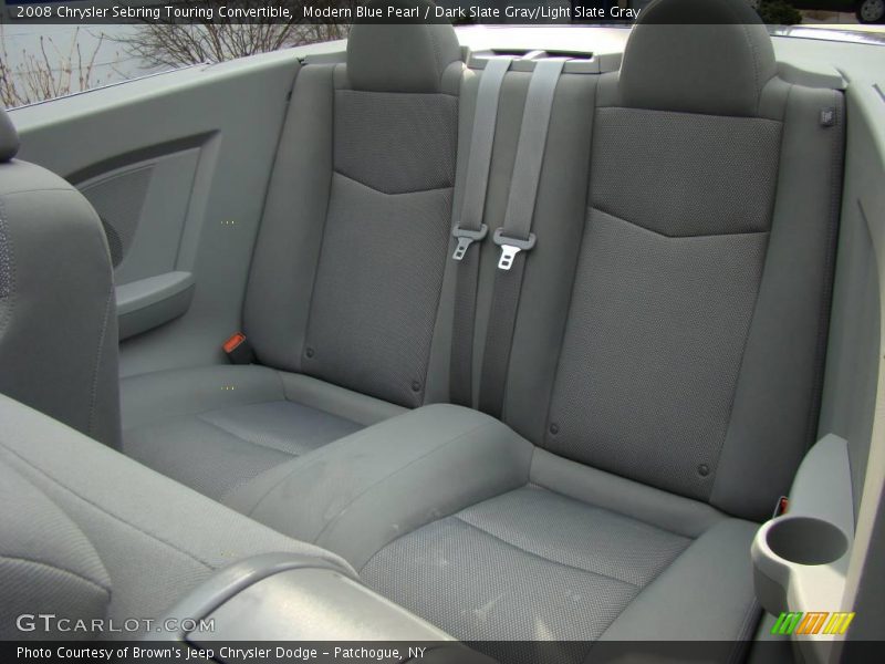 Modern Blue Pearl / Dark Slate Gray/Light Slate Gray 2008 Chrysler Sebring Touring Convertible