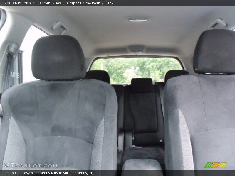 Graphite Gray Pearl / Black 2008 Mitsubishi Outlander LS 4WD