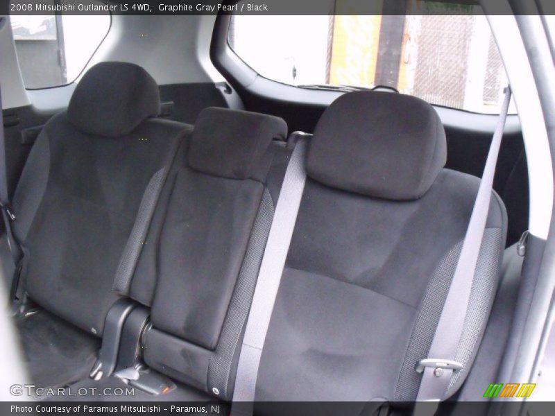 Graphite Gray Pearl / Black 2008 Mitsubishi Outlander LS 4WD