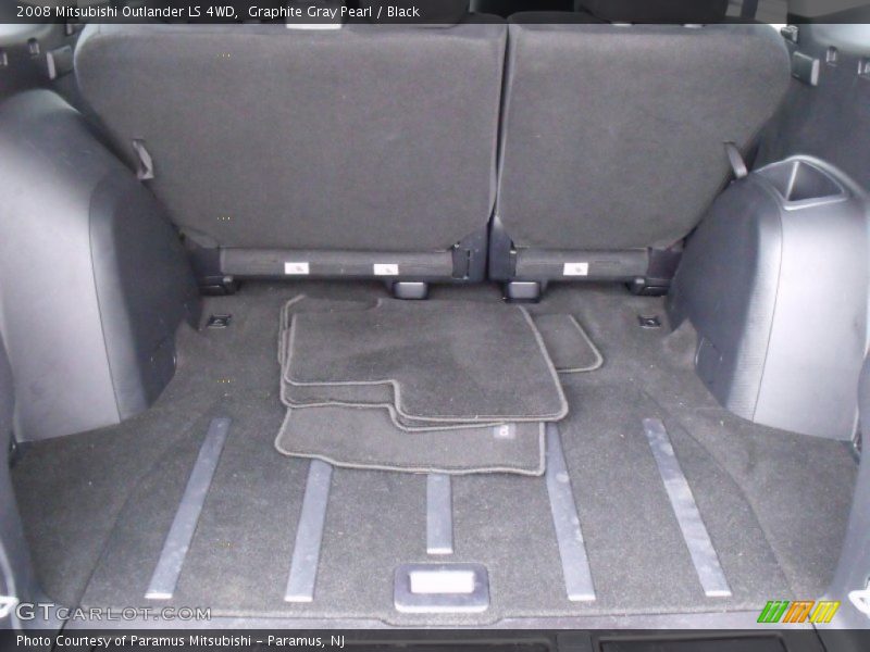 Graphite Gray Pearl / Black 2008 Mitsubishi Outlander LS 4WD