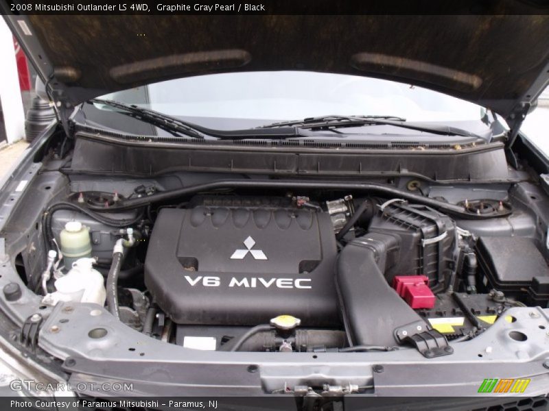 2008 Outlander LS 4WD Engine - 3.0 Liter SOHC 24 Valve MIVEC V6