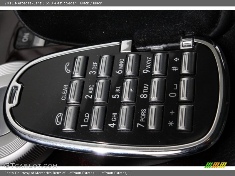 Black / Black 2011 Mercedes-Benz S 550 4Matic Sedan