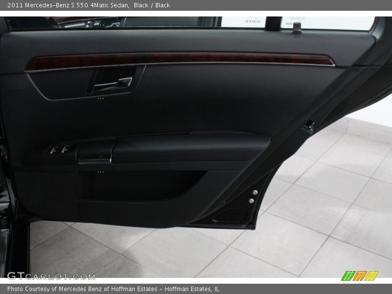 Black / Black 2011 Mercedes-Benz S 550 4Matic Sedan
